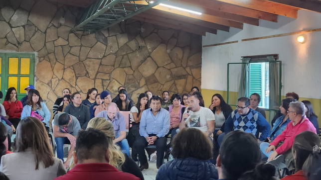 Reunión del peronismo en Zapala. El PJ de Neuquén busca su destino para 2025.