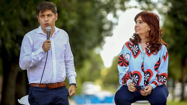 Axel Kicillof y Cristina Fernádez de Kirchner