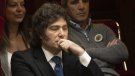 Javier Milei en el Congreso.&nbsp;