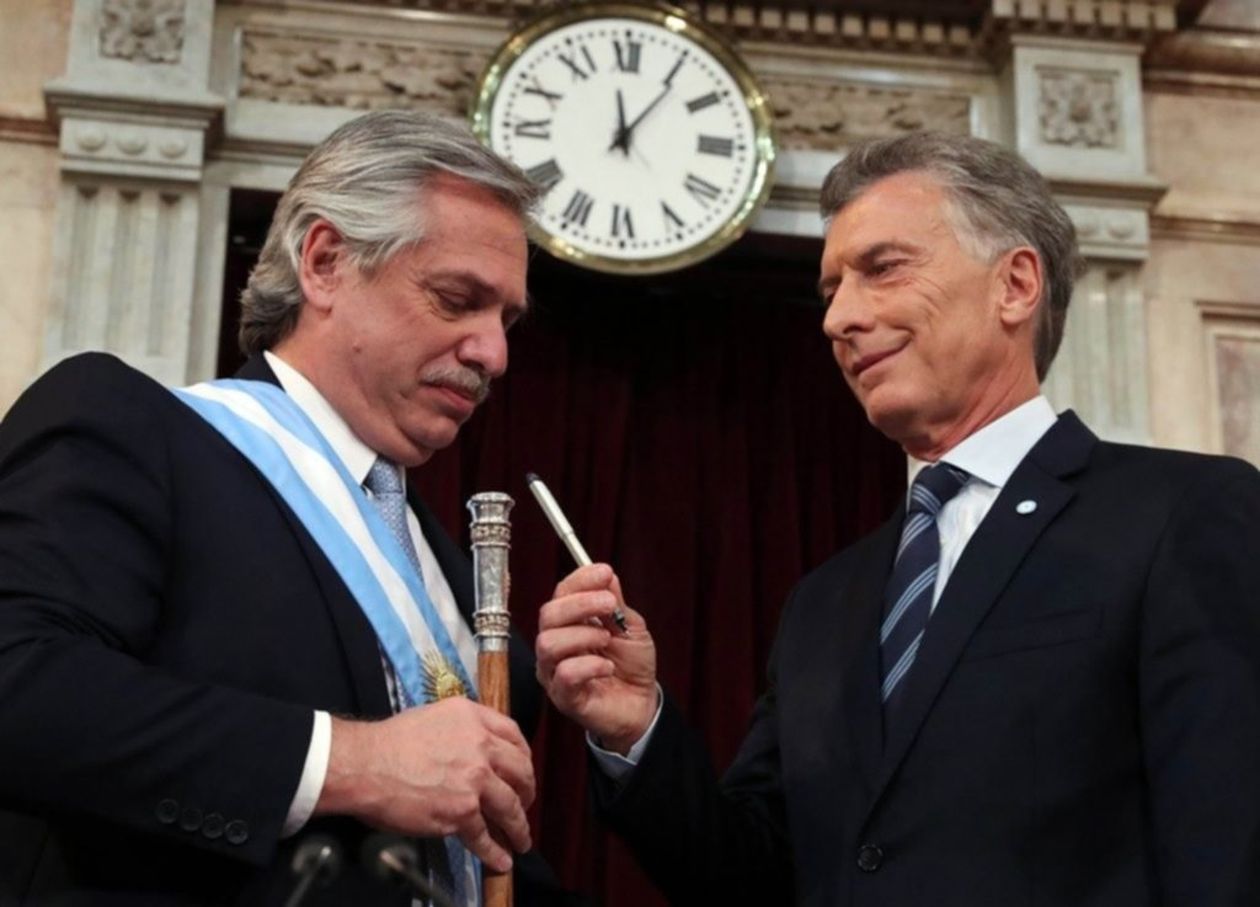 Alberto Fernández y Mauricio Macri