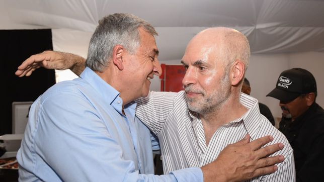 Larreta y Morales volvieron a mostrarse juntos, esta vez en la Expoagro.