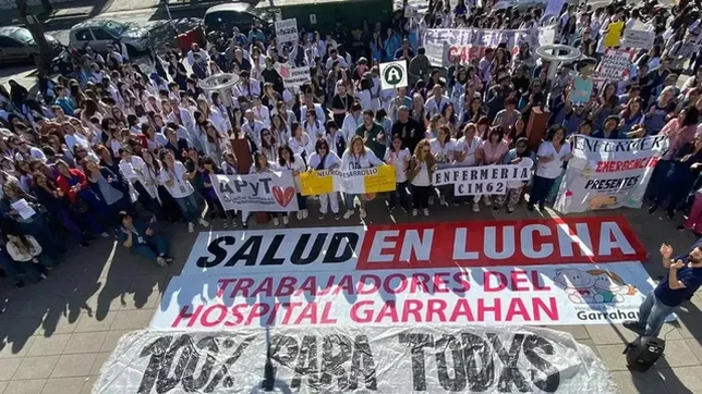 En la era Javier Milei, renunciaron 109 trabajadores del hospital Garrahan.