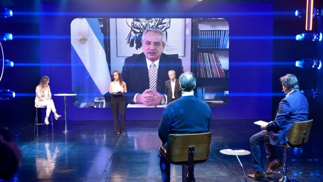 en plan tranquilizador, fernandez descarto una devaluacion y un corralito