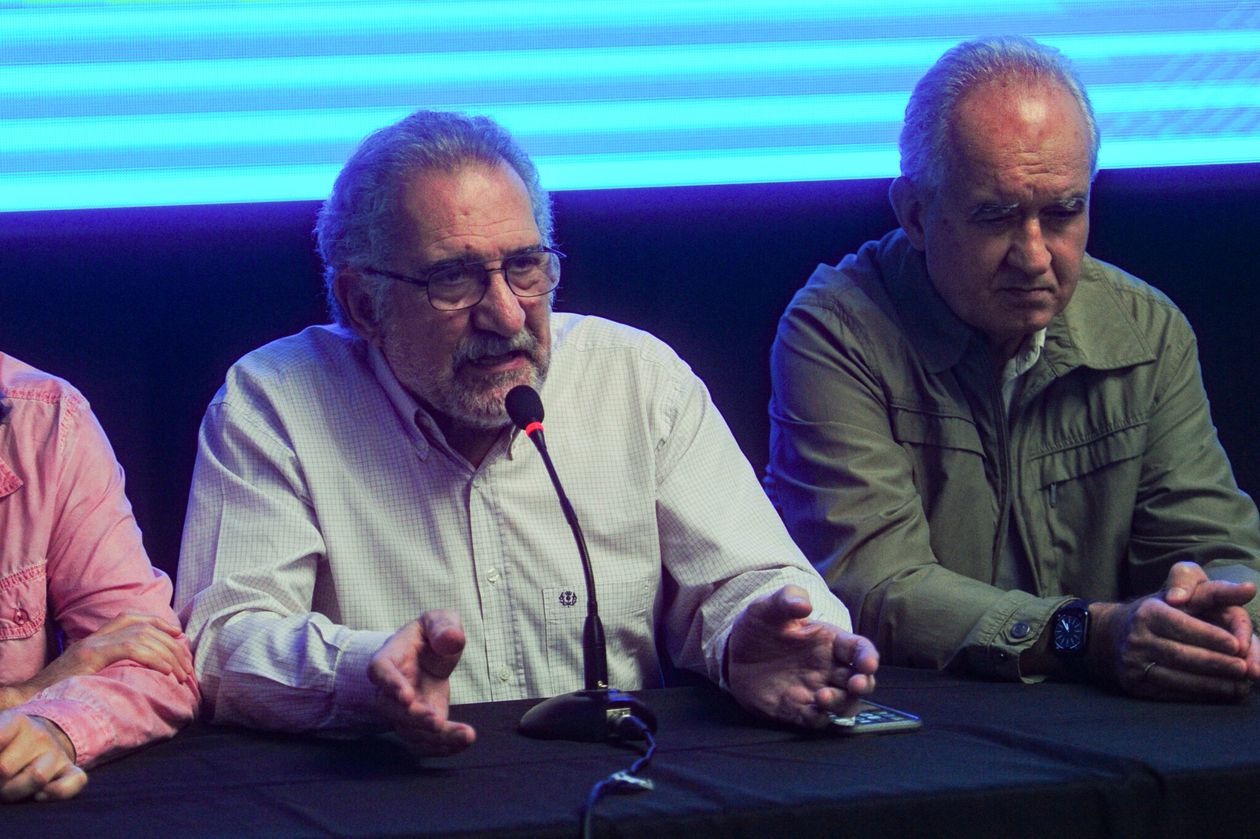 Carlos De Feo, secretario general saliente de la Federación Nacional de Docentes Universitarios (CONADU). Foto: Somos Télam.
