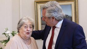 Madres criticó el saludo del Presidente por la muerte de Hebe