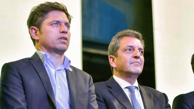 Sergio Massa y Axel Kicillof