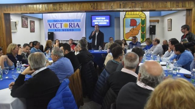 sin cuarentena: el pj de rio negro tiene lista de unidad y ya piensa en 2021