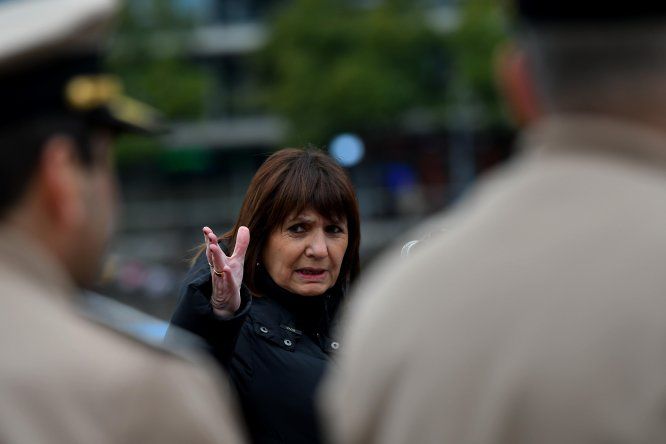 Patricia Bullrich, ministra de Seguridad. Patricia Bullrich, ministra de Seguridad.