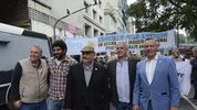Empresarios pymes movilizados contra las políticas de Javier Milei
