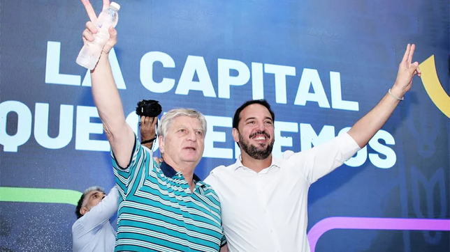 El gobernador de La Pampa Sergio Ziliotto y el intendente de Santa Rosa Luciano di Nápoli festejaron juntos sus reelecciones. Hoy aparecen en veredas opuestas.