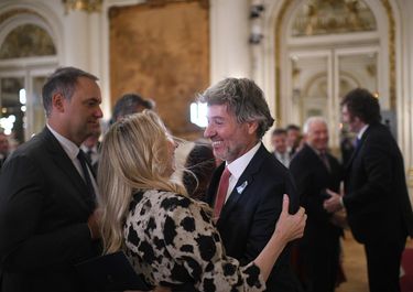 Karina Milei y Juan Bautista Mahiques