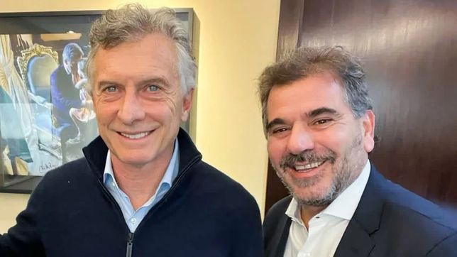 Mauricio Macri y Cristian Ritondo