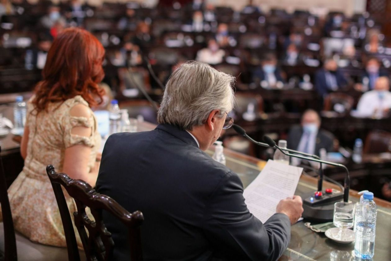 Alberto Fernández y CFK 2021