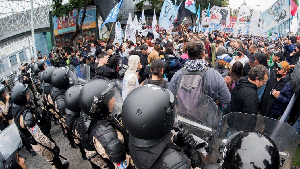 Piquete en la era Javier Milei.