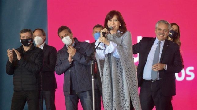 el debate por las paso remarca la soledad del presidente en la cupula del fdt