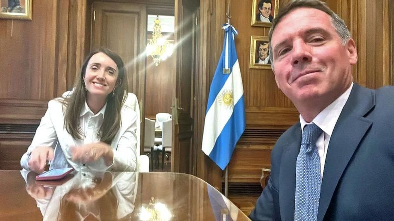 Jorge O'Reilly y Victoria Villarruel