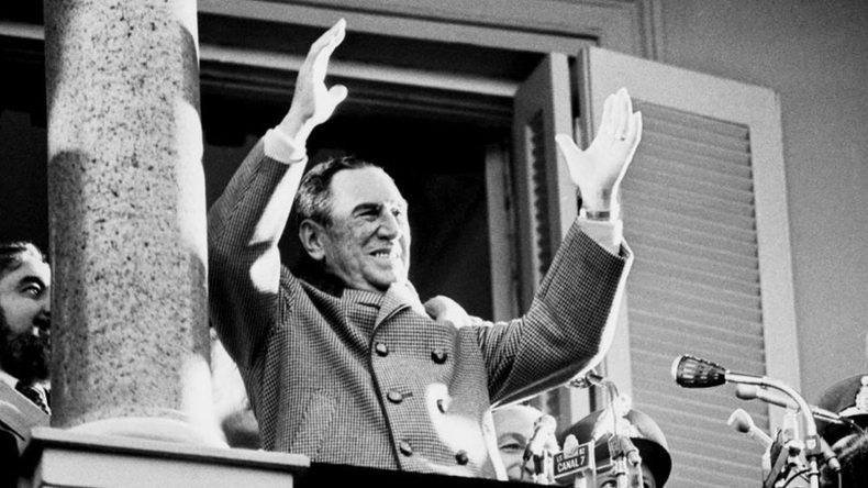 17 de octubre de 1945, Plaza de Mayo. Perón libre.