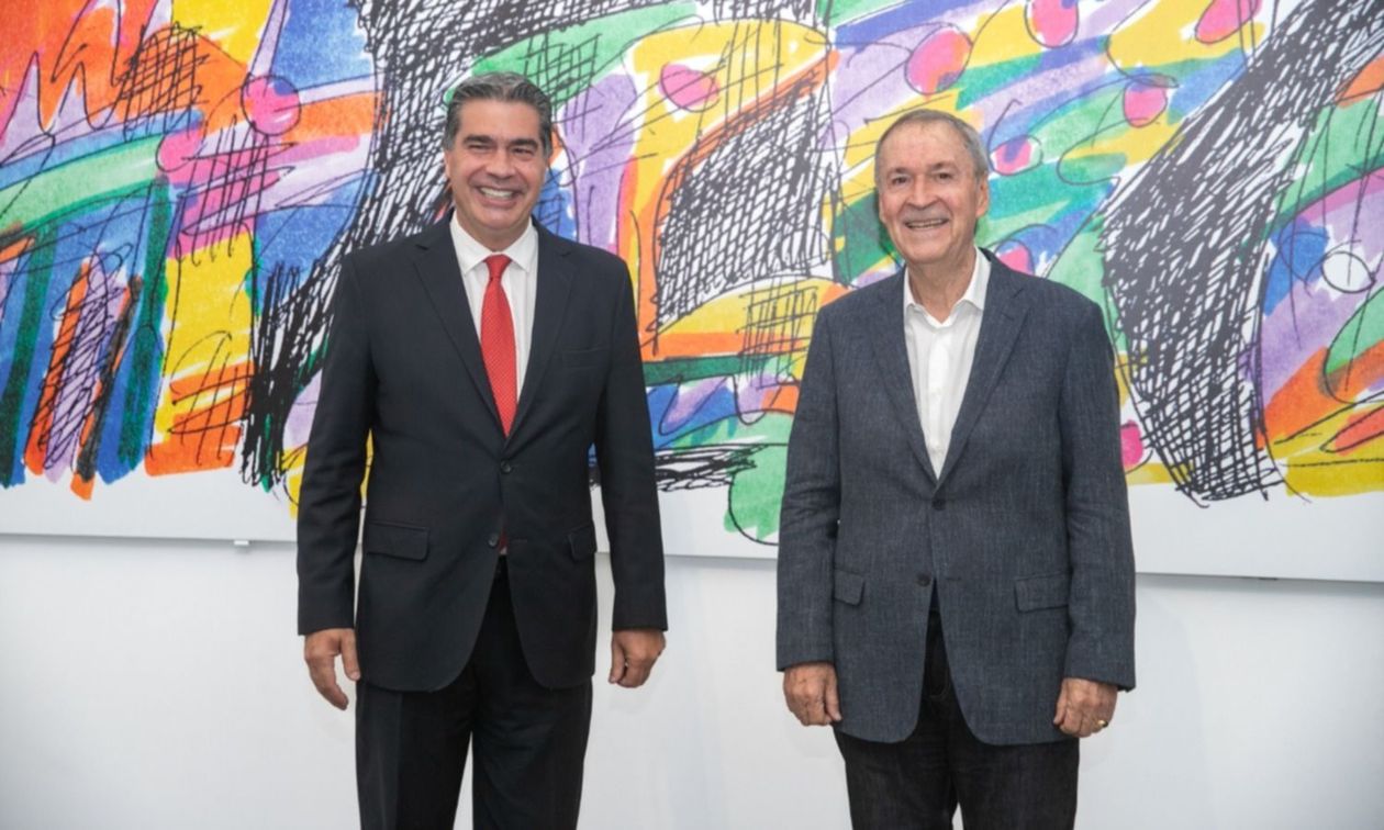 Juan Schiaretti y Jorge Capitanich
