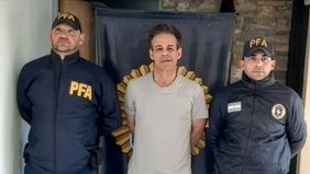 La foto de la detención de Fred Machado.&nbsp;