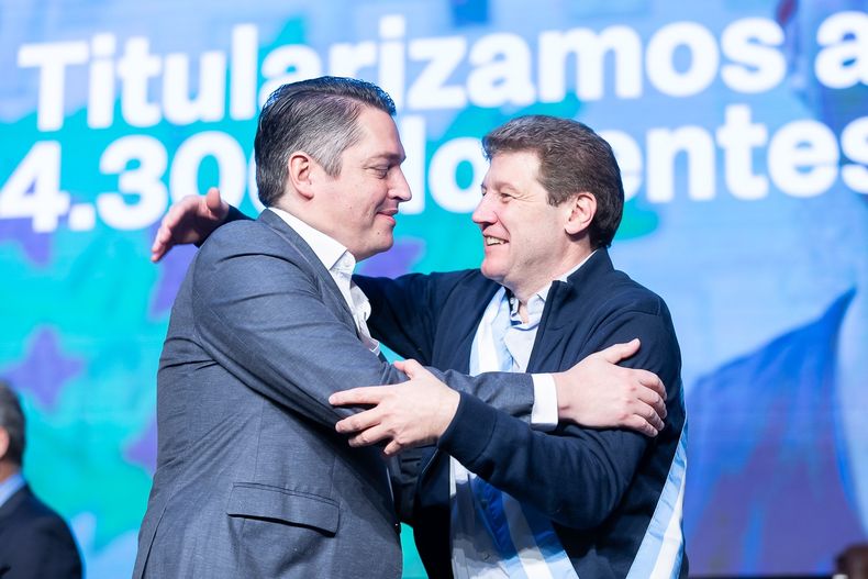Ex aliados en Tierra del Fuego. Martín Pérez y Gustavo Melella se distancian en la antesala de una nueva elección.&nbsp;