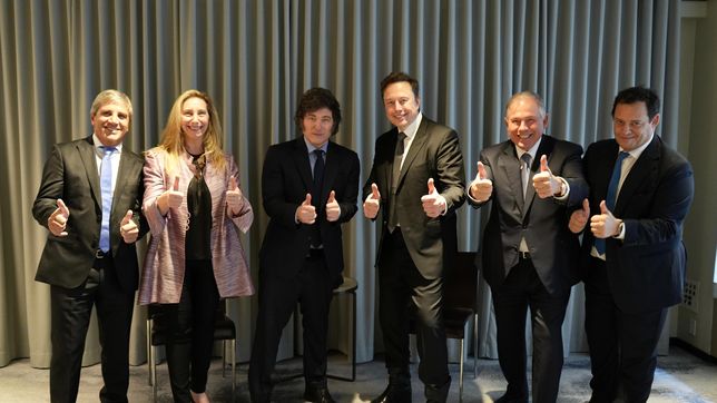 Javier Milei y Elon Musk.&nbsp;