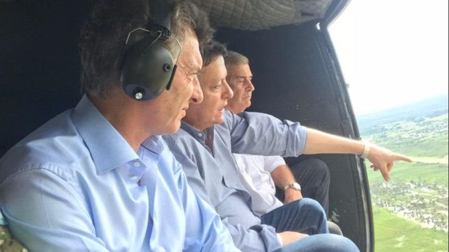 apremiado por la crisis en chaco, macri tuvo que desviar su regreso desde brasil