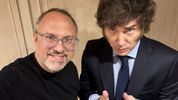 Diego Valenzuela y Javier Milei. Diego Valenzuela y Javier Milei.