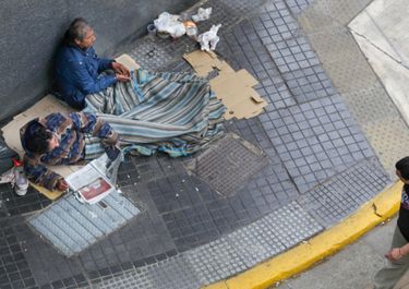 La pobreza en Argentina ascendió al 57,4% en enero de 2024 (Foto: NA)