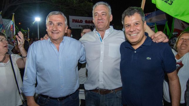 morales y manes se mostraron juntos en formosa