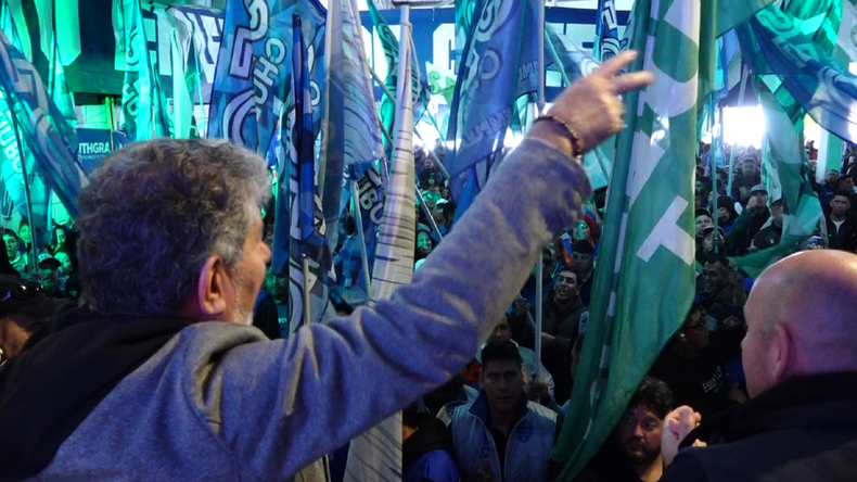 Jorge Taboada, de Camioneros, criticó a las figuras del PJ 