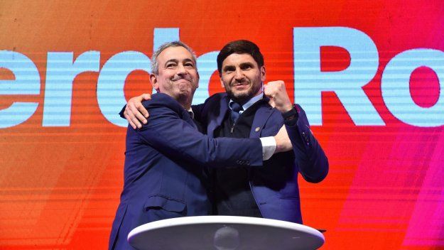 El gobernador Maximiliano Pullaro y el intendente Pablo Javkin, atentos al 29 de junio en Rosario, pero también al lunes 30.