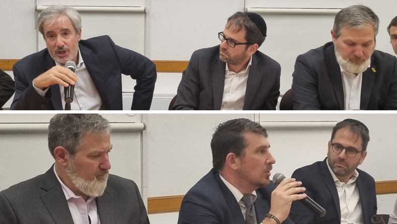 Darío Epstein y Mauro Berenstein presentaron sus propuestas para la DAIA