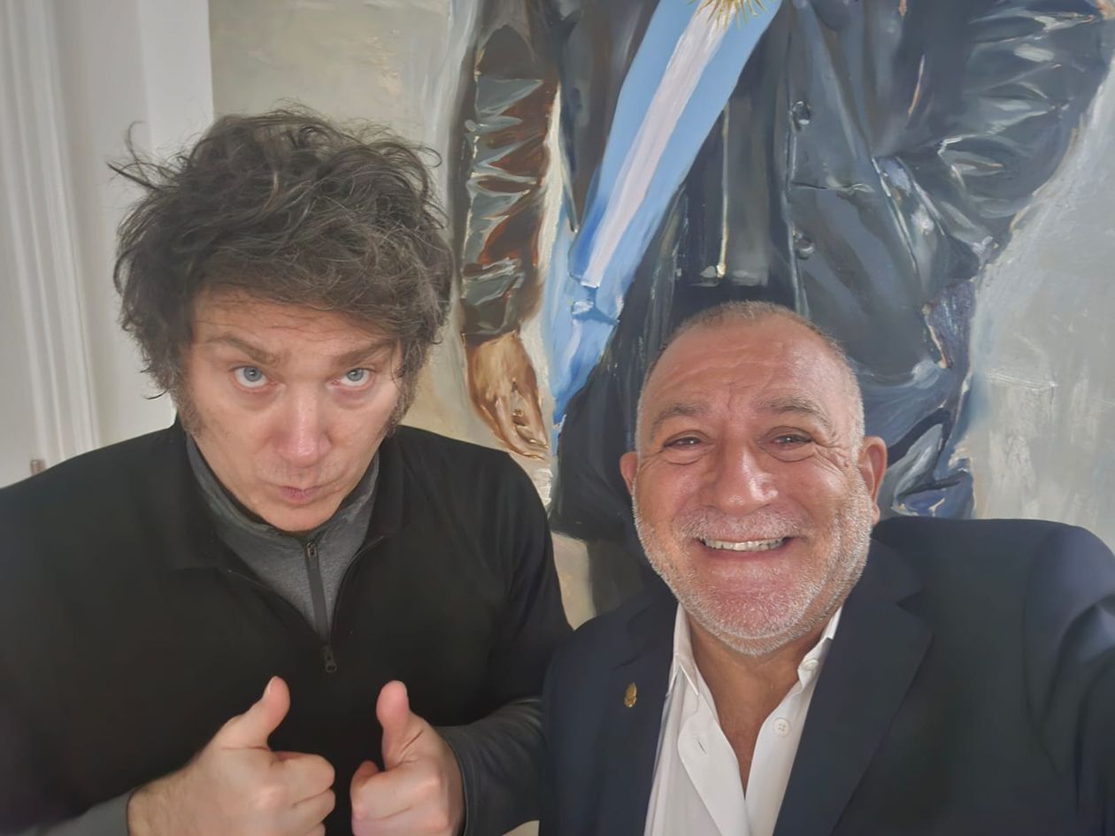 Javier Milei y Luis Juez, aliados en Córdoba