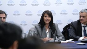Lorena Villaverde, senadora electa de La Libertad Avanza. Unión por la Patria quiere que no asuma. 