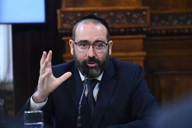 Alex Wahnish, el rabino de Javier Milei.&nbsp;