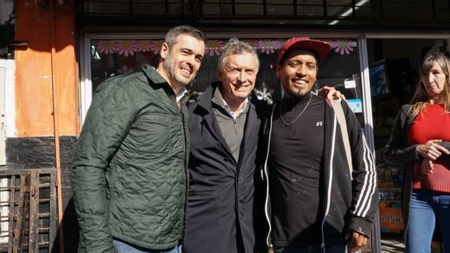 macri sintio la grieta en carne propia: insultos y respaldos en ituzaingo