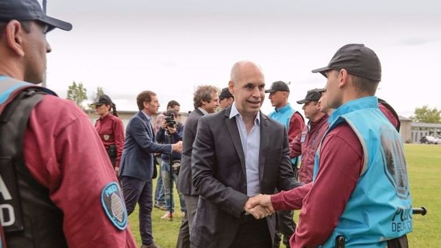 larreta presento la policia de la ciudad