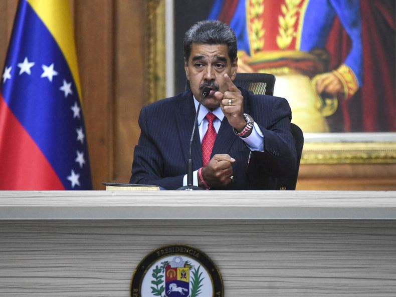 Nicolás Maduro, en la mira de Donald Trump.
