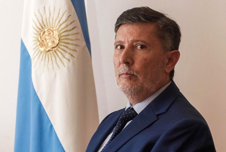 Cristian Auguadra,  jefe de la SIDE. 