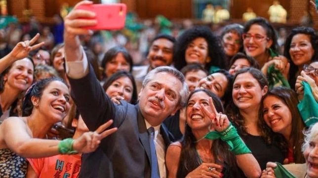 fernandez: hay una argentina hipocrita que no reconoce el aborto