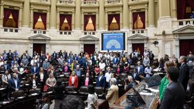 Tregua en una sesión soft para evitar las peleas a ambos lados de la grieta