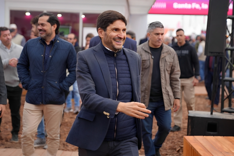 Maximiliano Pullaro, gobernador de Santa Fe.