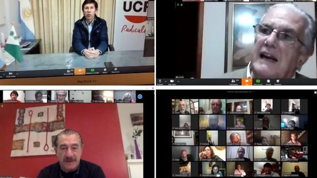 con charlas de cuarentena, la ucr ?antigrieta? alista su tropa bonaerense