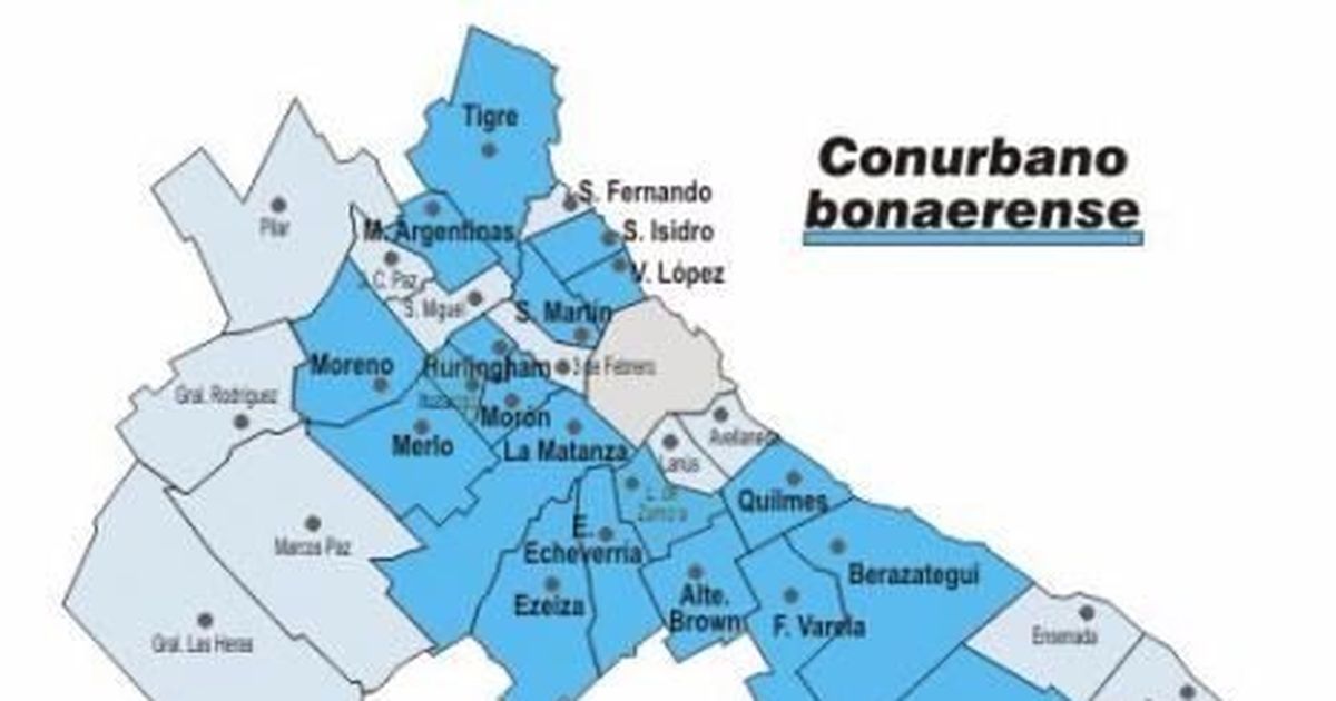 El Conurbano Estrenará Un Inédito Mapa Político 4341