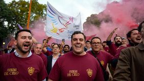 Daniel Parisini, cara visible de Las Fuerzas del Cielo. Daniel Parisini, cara visible de Las Fuerzas del Cielo.