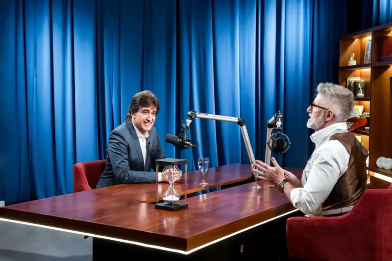 Dante Gebel, con Luis Novaresio: 