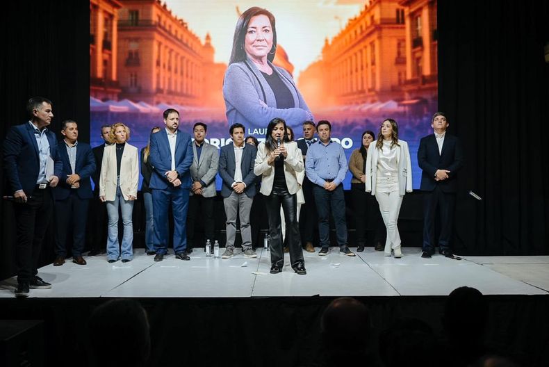 Acto de presentación de candidatos de La Libertad Avanza en la ciudad   