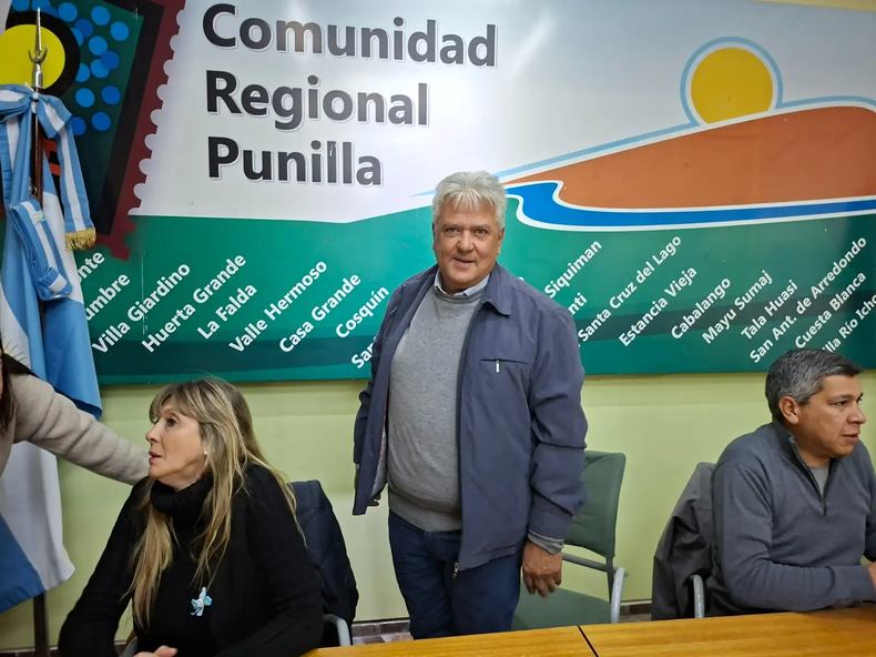 Fabián Flores, presidente de la Comunidad Regional Punilla, Córdoba
