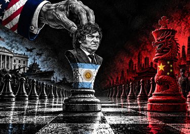 Estados Unidos juega a Javier Milei en el tablero de la partida de fondo con China.