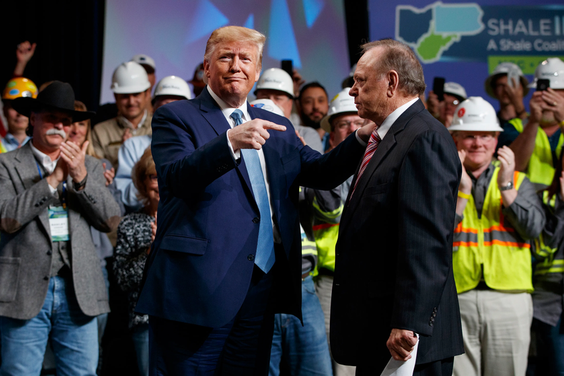 Harold Hamm, el petrolero que apoya a Donald Trump y mira Vaca Muerta